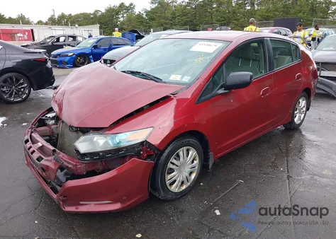 2010 Honda Insight Lx из США, поврежденный, VIN JHMZE2H58AS013572